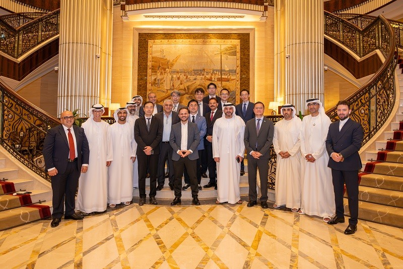 the signing of a strategic partnership