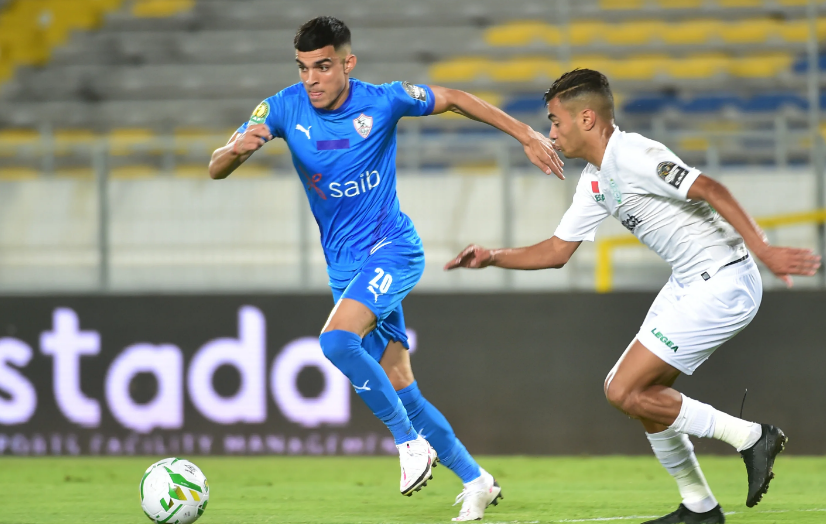 الزمالك والرجاء - أرشيفية