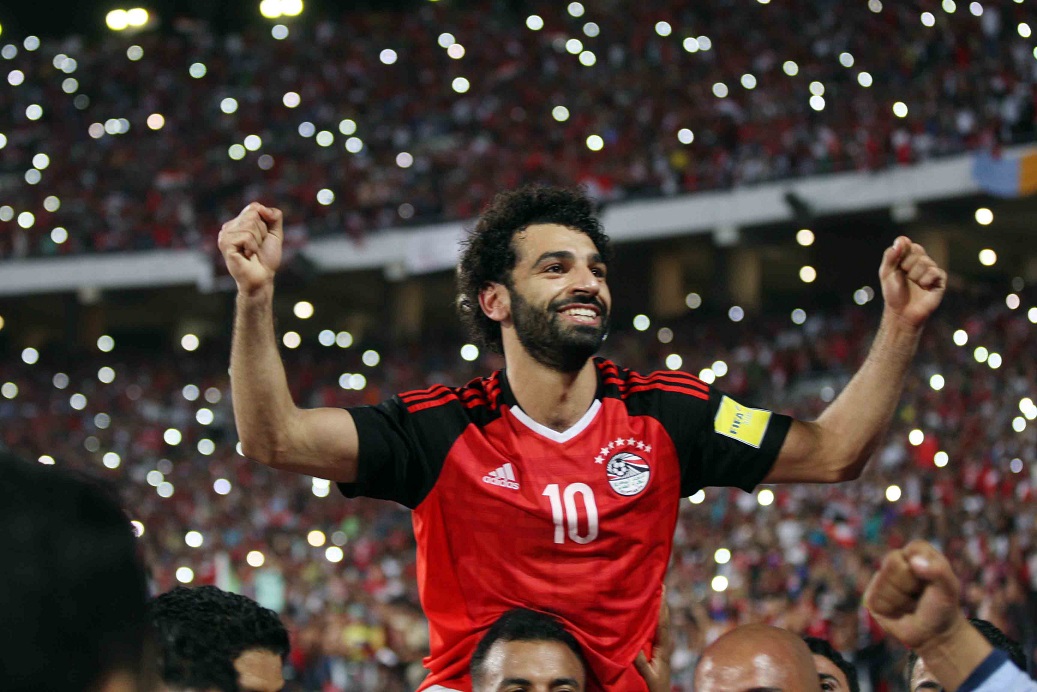 محمد صلاح نجم منتخب مصر