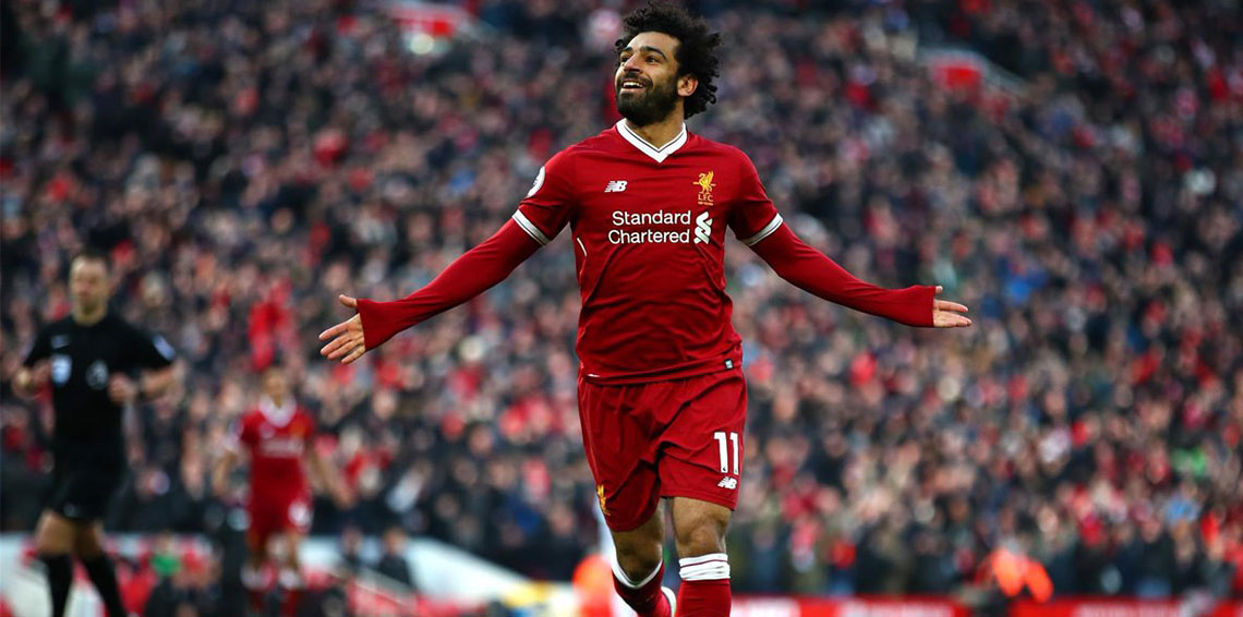 محمد صلاح نجم الفريق المصري