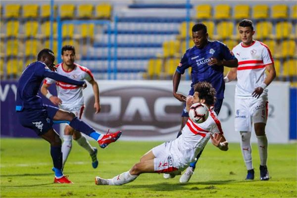 الزمالك وبيراميدز في الدوري المصري