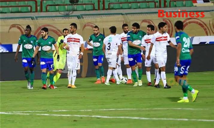 الزمالك ضد مصر المقاصة- أرشيفية