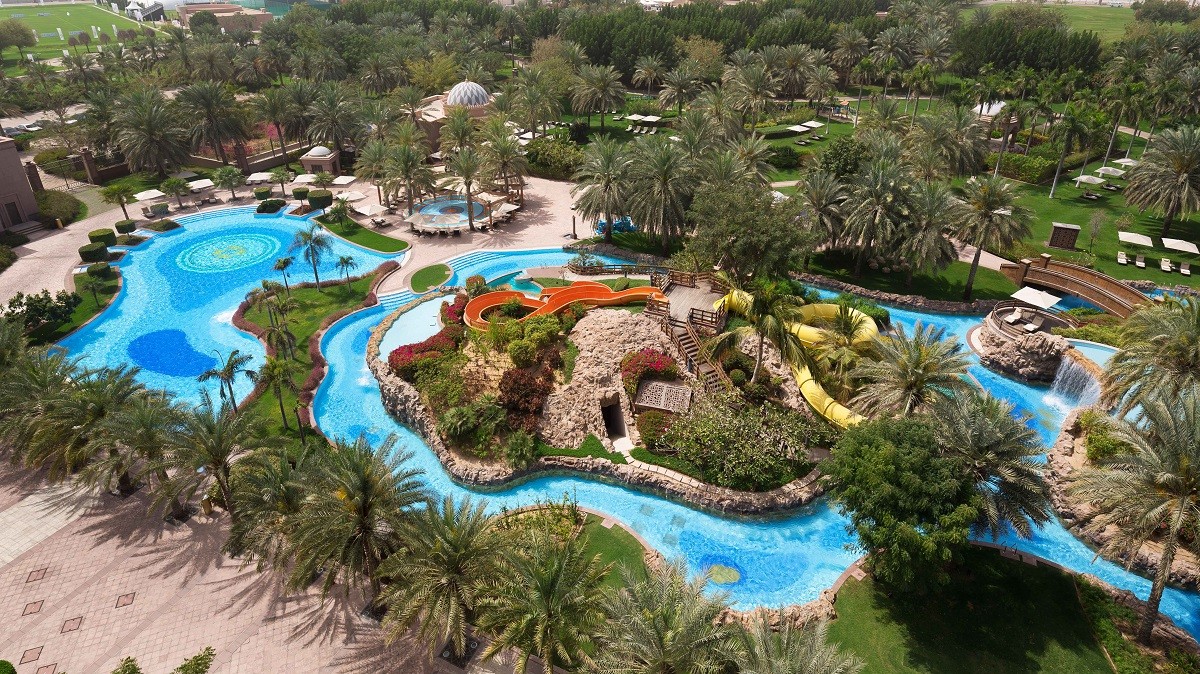 Emirates Palace - West Pool Slides