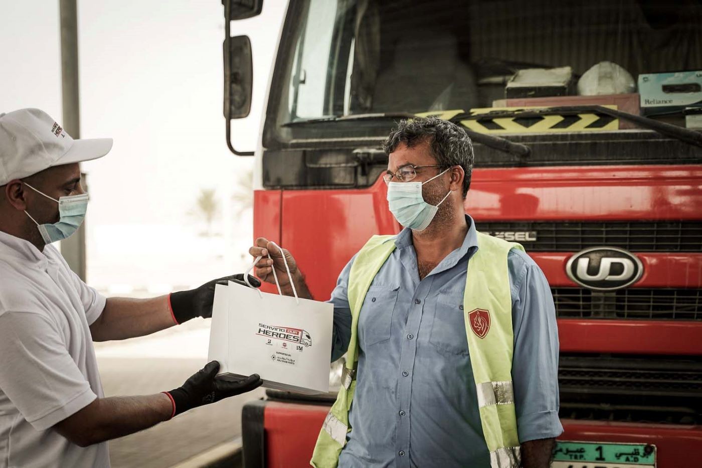 'Serving our Heroes'is a CSR initiative that sought to provide local truck drivers with the essential safety tools to avoid any virus propagation