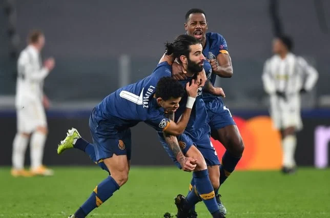 من لقاء يوفنتوس وبورتو