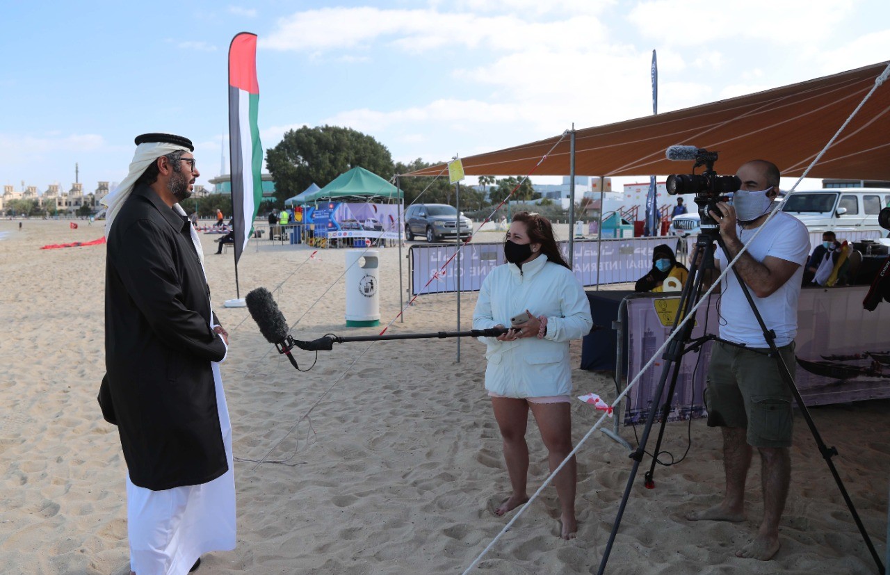 الشيخ أحمد بن حمدان آل نهيان خلال حديثه ل سي إن إن