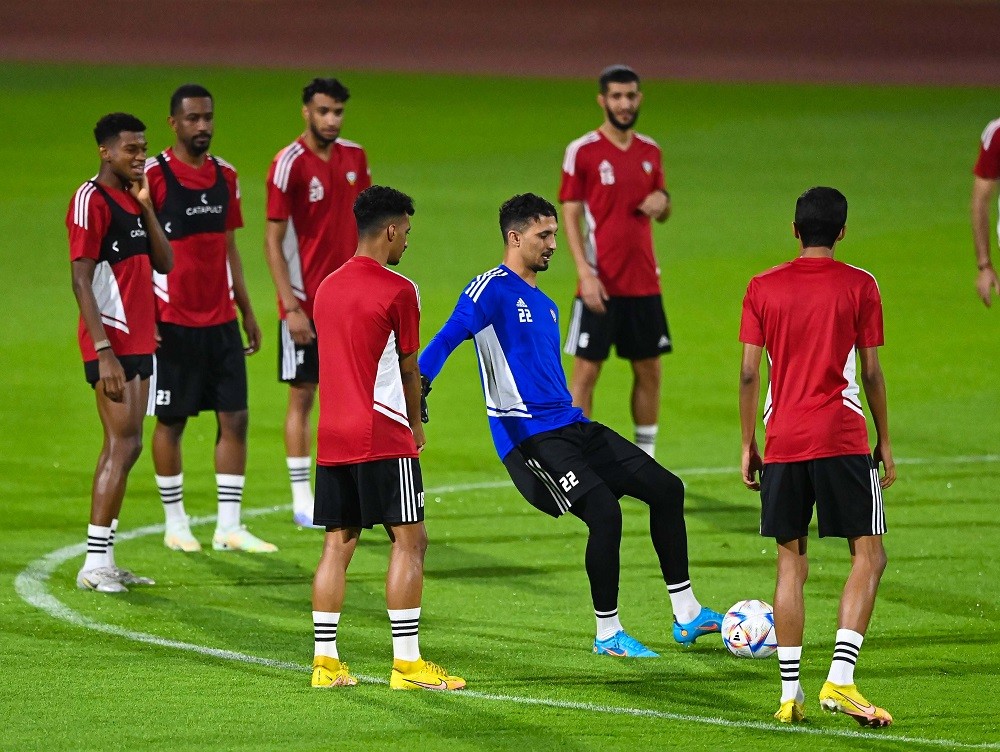 تدريبات المنتخب الإماراتي