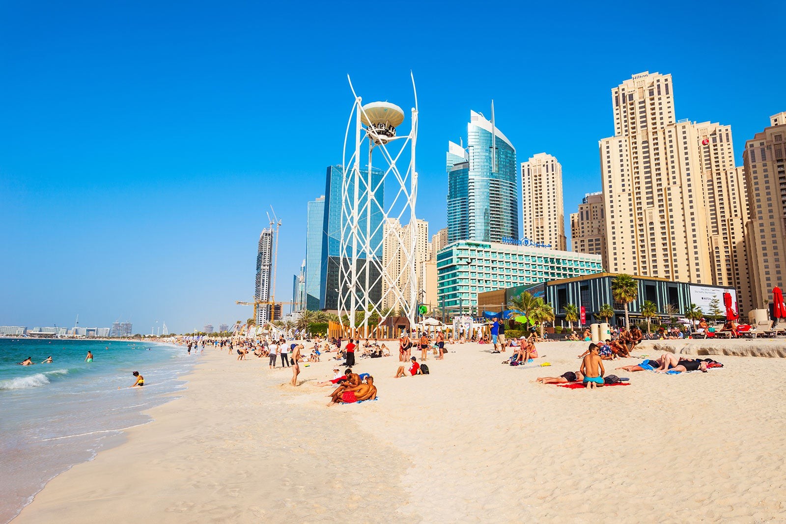 Dubai beach tourism