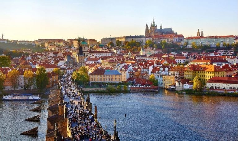 A view of Prague