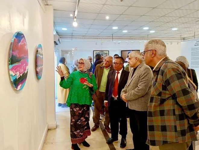 Inauguration of the exhibition