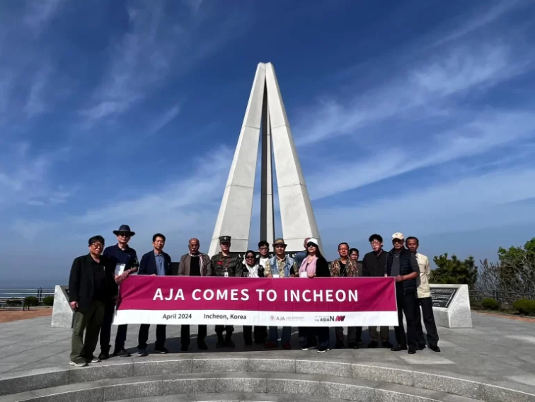 Asian journalists visit the Baengnyeongdo Island