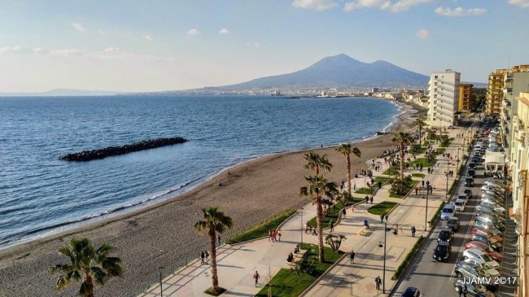 Lungomare di Castellammare di Stabia, Italy