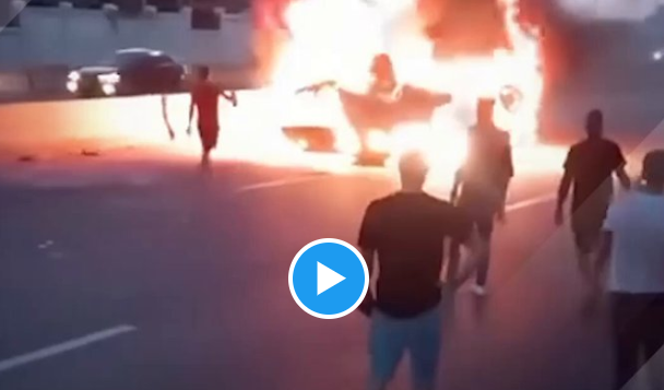 حادث طريق الساحل