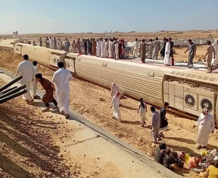 حادث قطار مطروح