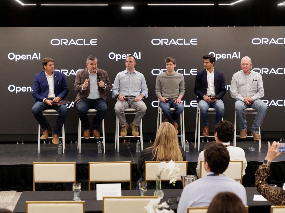 OpenAI, Oracle, SoftBank