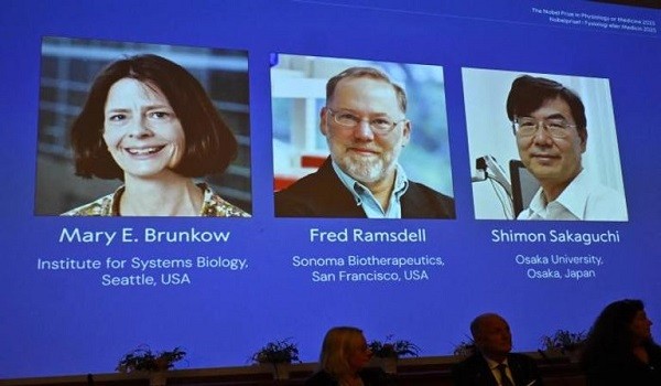 الفائزون بجائزة نوبل في المجال الطبي لعام 2025