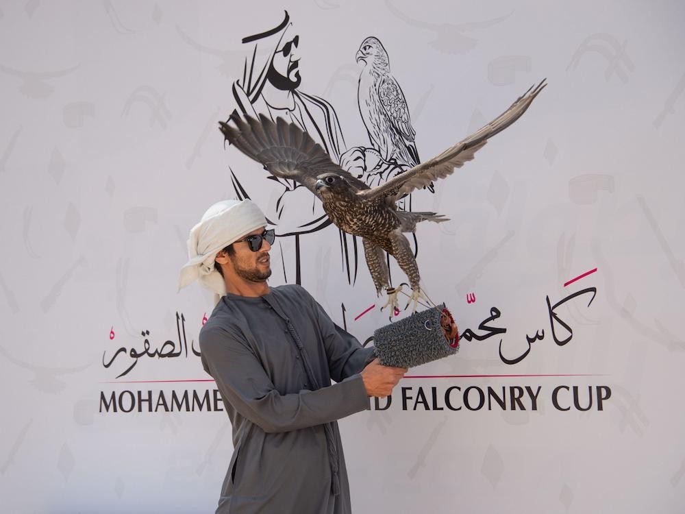 كأس محمد بن راشد لسباقات الصقور في دبي