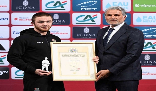 لاعب بمنتخب الإمارات للجودو