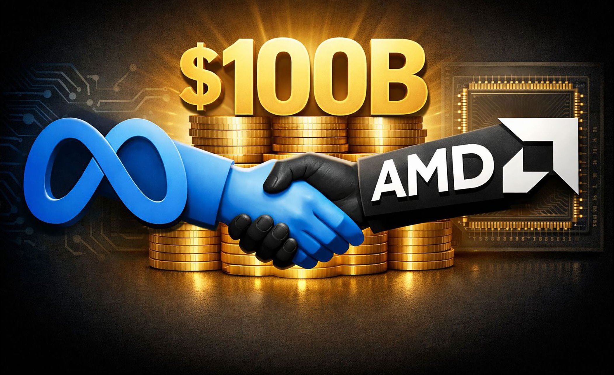 تعاون AMD وميتا