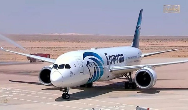 طائرة منتخب مصر