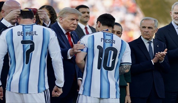 ترامب وميسي