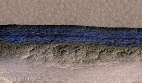 مياه مدفونة في المريخ