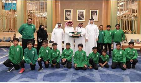 السفير السعودي بمصر يستقبل وفد منتخب بلاده للتنس المشارك في البطولة العربية للناشئين