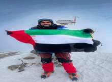 المغامر الإماراتي راشد غانم الشامسي