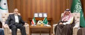 وزيرا خارجية السعودية وإيران