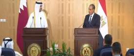 وزيرا خارجية مصر وقطر