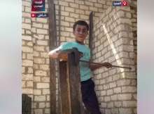 الطفل شنودة الكفيف