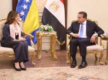 وزيرا الصحة المصري والبوسني