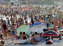 ارتياد شاطئ بوندي