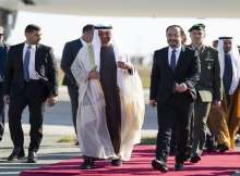 الرئيس القبرصي يستقبل الشيخ محمد بن زايد