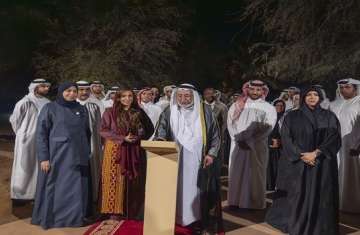 حاكم الشارقة يشهد الحفل الرسمي لإدراج موقع 