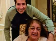 هاني رمزي ووالدته