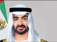 محمد بن زايد آل نهيان رئيس الإمارات