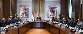 رئيس الوزراء المصري خلال الاجتماع