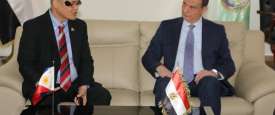 وزير الزراعة المصري ووكيل وزارة الزراعة الفلبيني