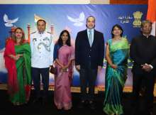 احتفال عيد جمهورية الهند ال ٧٧ بالقاهرة .