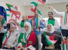 أصحاب الهمم الإماراتيون يقدمون 