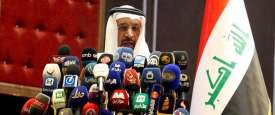 وزير النفط السعودي خالد الفالح في العاصمة العراقية بغداد 