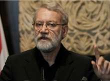 أمين المجلس القومي الإيراني علي لاريجاني