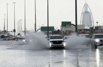 أمطار الإمارات - أرشيفية