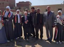 زيارة الدكتور أحمد شاهين لمدرسة السلام