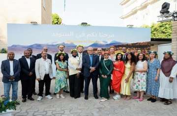 أحتفال السويد بيومها الوطني في القاهرة