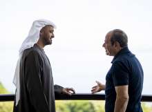الرئيس السيسي والشيخ محمد بن زايد