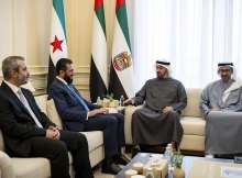 لقاء الرئيسين الإماراتي والسوري