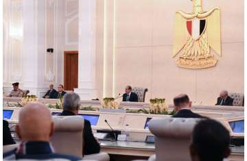 اجتماع السيسي مع الحكومة