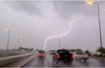 أمطار رعدية أرشيفية